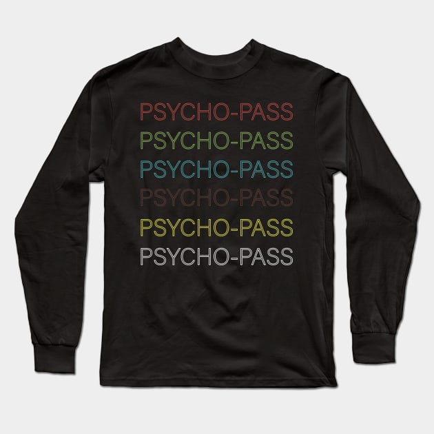 Psycho-Pass Long Sleeve T-Shirt by BleizerShtorn